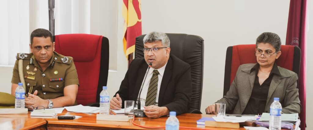 අධිකරණ අමාත්‍යවරයා බන්ධනාගාර නිරීක්ෂණයේ