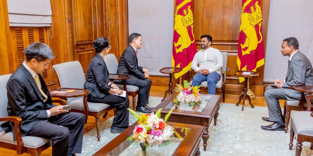 Thai Ambassador Paitoon Mahapannaporn meeting President Anura Kumara Dissanayake