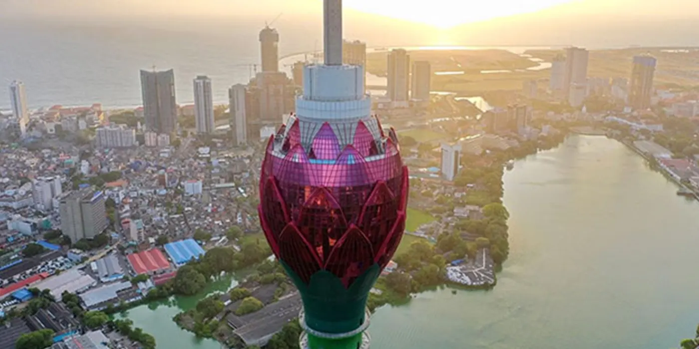 lotus tower sir Lanka Colombo.